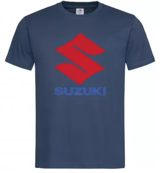Чоловіча футболка Suzuki Logo Темно-синій фото