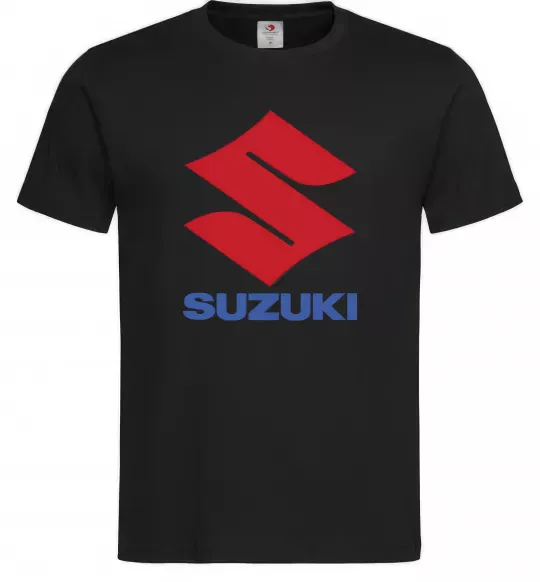 Чоловіча футболка Suzuki Logo Чорний фото