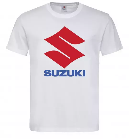 Чоловіча футболка Suzuki Logo Білий фото