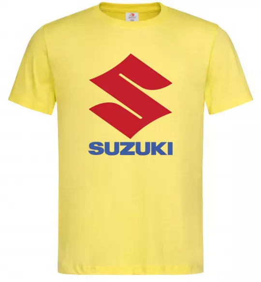 Чоловіча футболка Suzuki Logo Лимонний фото