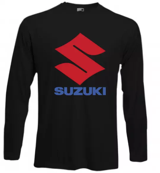 Лонгслив Suzuki Logo Черный фото