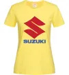 Женская футболка Suzuki Logo Лимонный Женская футболка Suzuki Logo Лимонный фото