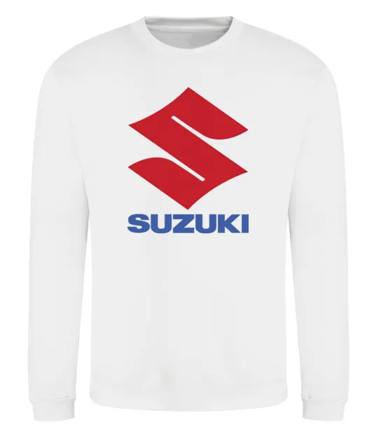 Світшот Suzuki Logo Білий фото