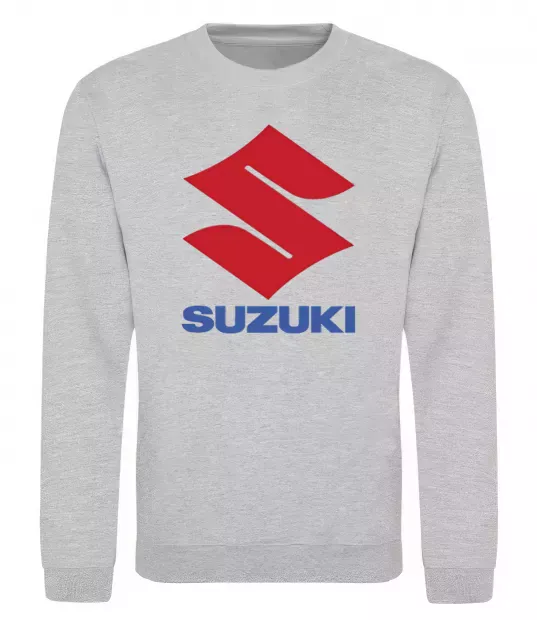 Світшот Suzuki Logo Сірий меланж фото