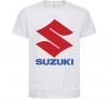 Дитяча футболка Suzuki Logo Білий фото