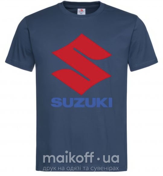Чоловіча футболка Suzuki Logo Темно-синій фото