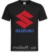 Мужская футболка Suzuki Logo Черный фото