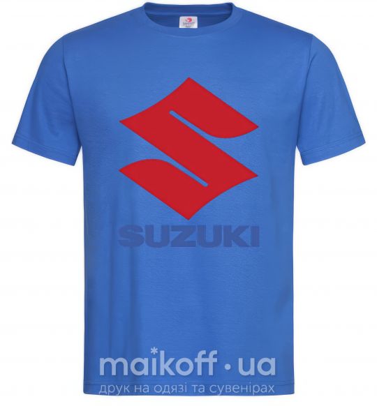 Чоловіча футболка Suzuki Logo Яскраво-синій фото