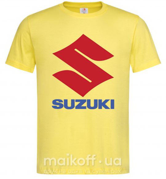 Мужская футболка Suzuki Logo Лимонный фото