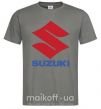 Чоловіча футболка Suzuki Logo Графіт фото