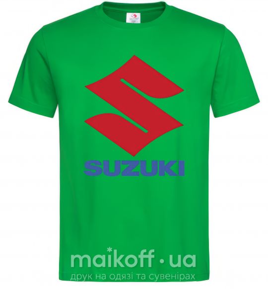 Мужская футболка Suzuki Logo Зеленый фото