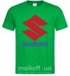 Мужская футболка Suzuki Logo Зеленый фото