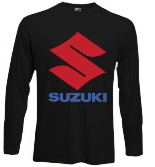 Лонгслів Suzuki Logo Чорний фото