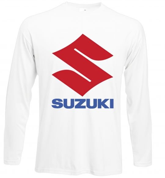 Реглан Suzuki Logo Білий фото