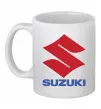 Чашка керамічна Suzuki Logo Білий Чашка керамічна Suzuki Logo Білий фото