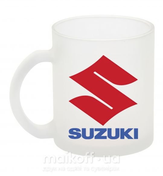 Чашка скляна Suzuki Logo Фроузен фото