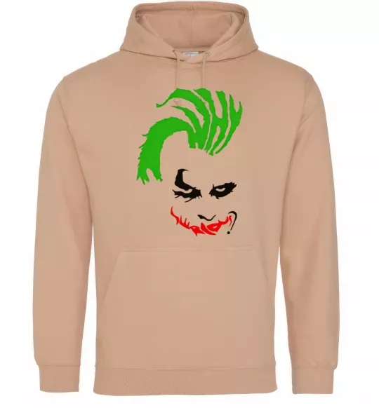 Чоловіча толстовка (худі) JOKER serios Пісочний фото