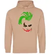 Чоловіча толстовка (худі) JOKER serios Пісочний фото