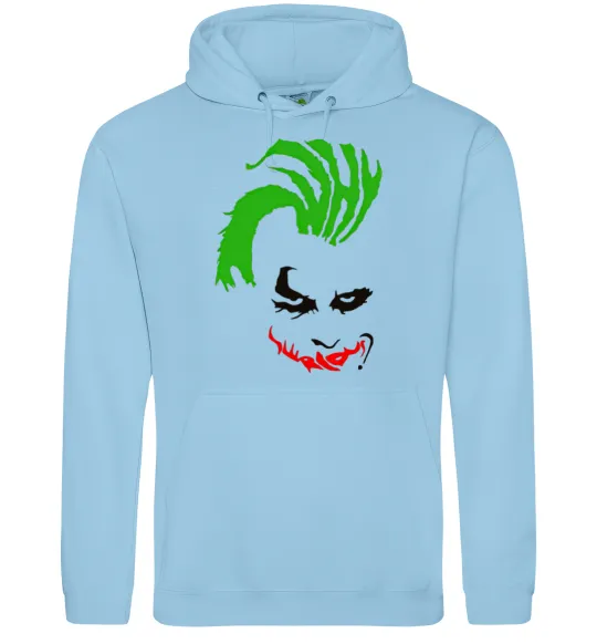 Чоловіча толстовка (худі) JOKER serios Блакитний фото
