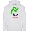Женская толстовка (худи) JOKER serios Серый меланж фото