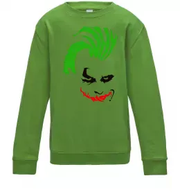 Детский Свитшот JOKER serios Лаймовый фото