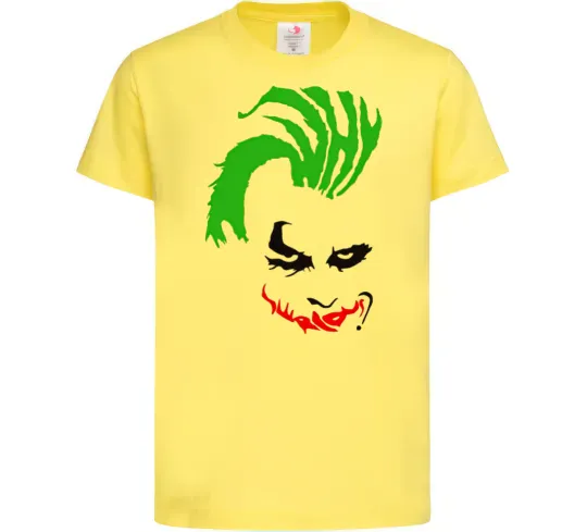 Дитяча футболка JOKER serios Лимонний фото