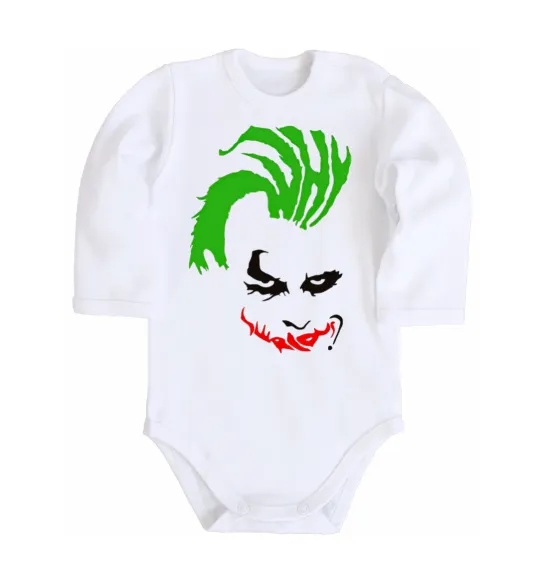 Детский боди JOKER serios Белый фото