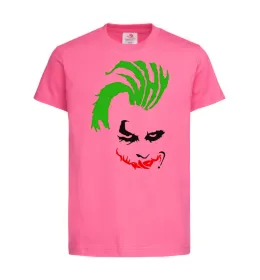 Детская футболка JOKER serios Ярко-розовый фото