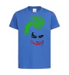 Дитяча футболка JOKER serios Яскраво-синій фото