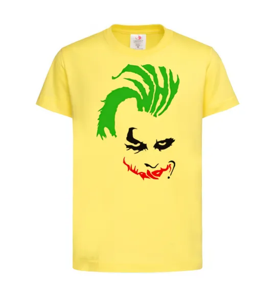 Дитяча футболка JOKER serios Лимонний фото