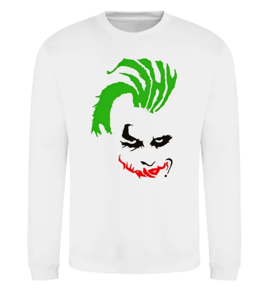 Свитшот JOKER serios Белый фото