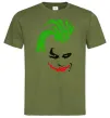 Чоловіча футболка JOKER serios Оливковий фото