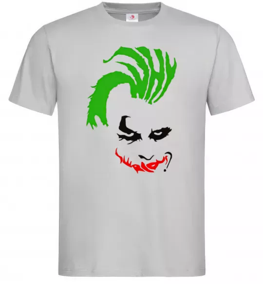 Чоловіча футболка JOKER serios Сірий фото
