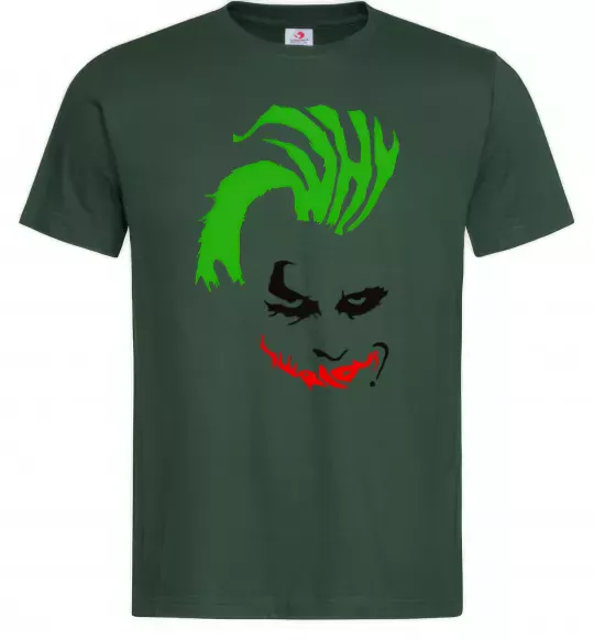 Чоловіча футболка JOKER serios Темно-зелений фото