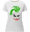 Жіноча преміум футболка JOKER serios Білий фото