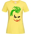 Женская футболка JOKER serios Лимонный фото