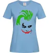 Женская футболка JOKER serios Голубой фото