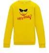 Детский Свитшот Why so serios joker Солнечно желтый фото