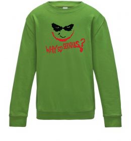 Детский Свитшот Why so serios joker