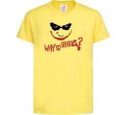 Детская футболка Why so serios joker Детская футболка Why so serios joker