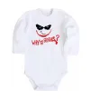 Детский боди Why so serios joker Белый фото