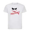 Дитяча футболка Why so serios joker Білий фото