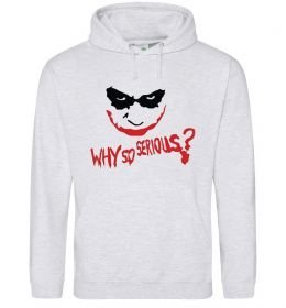Мужская толстовка (худи) Why so serios joker Мужская толстовка (худи) Why so serios joker