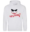 Чоловіча толстовка (худі) Why so serios joker Сірий меланж Чоловіча толстовка (худі) Why so serios joker Сірий меланж фото
