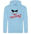 Чоловіча толстовка (худі) Why so serios joker Блакитний Чоловіча толстовка (худі) Why so serios joker Блакитний фото
