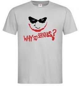 Мужская футболка Why so serios joker