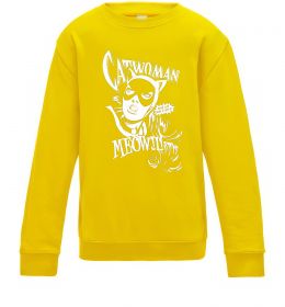 Дитячий світшот Жінка кішка Дитячий світшот Жінка кішка