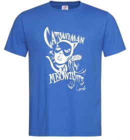 Чоловіча футболка Жінка кішка Чоловіча футболка Жінка кішка