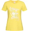 Жіноча футболка Жінка кішка Лимонний Жіноча футболка Жінка кішка Лимонний фото