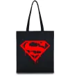 Еко-сумка Superman logo Чорний фото